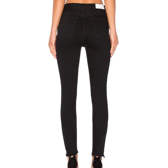 Comfort Stretch High Rise Ankle Crop - RE/DONE - Picture 2 of 12